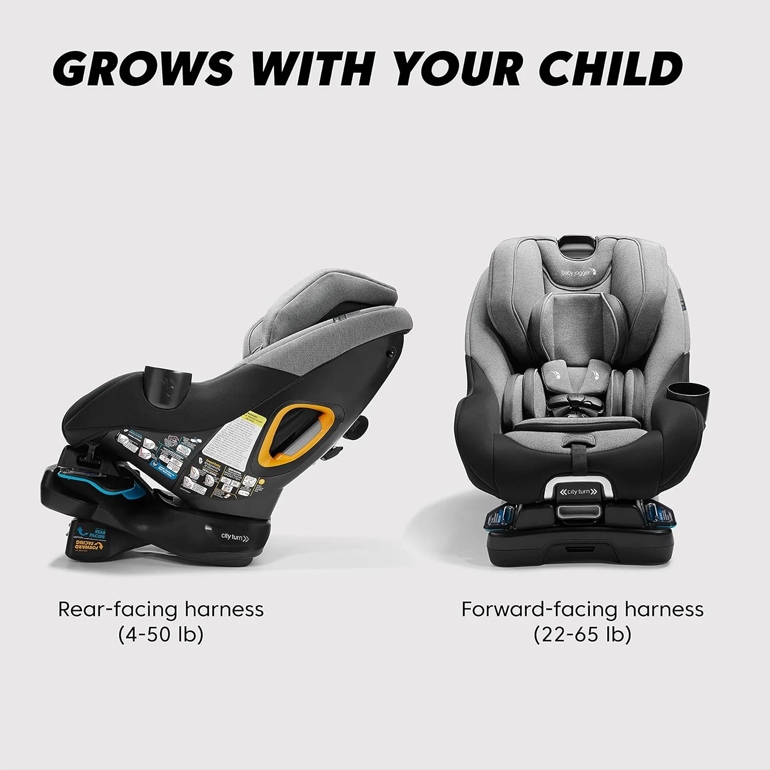 Baby Jogger City Turn Car Seat, 2025, Onyx Black - Image 3