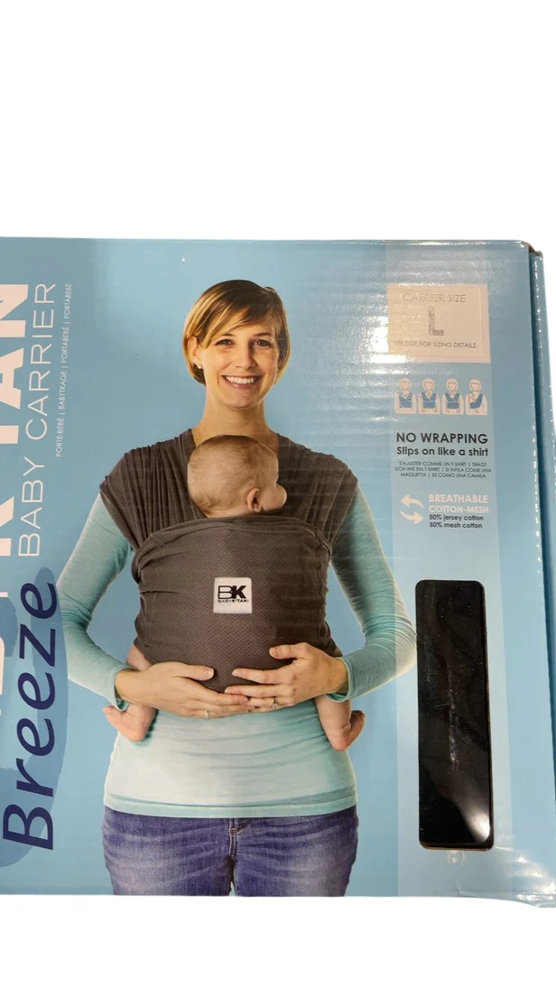 Baby K'tan Active Baby Carrier, Heather Black, Large (16-20 months) - Image 4