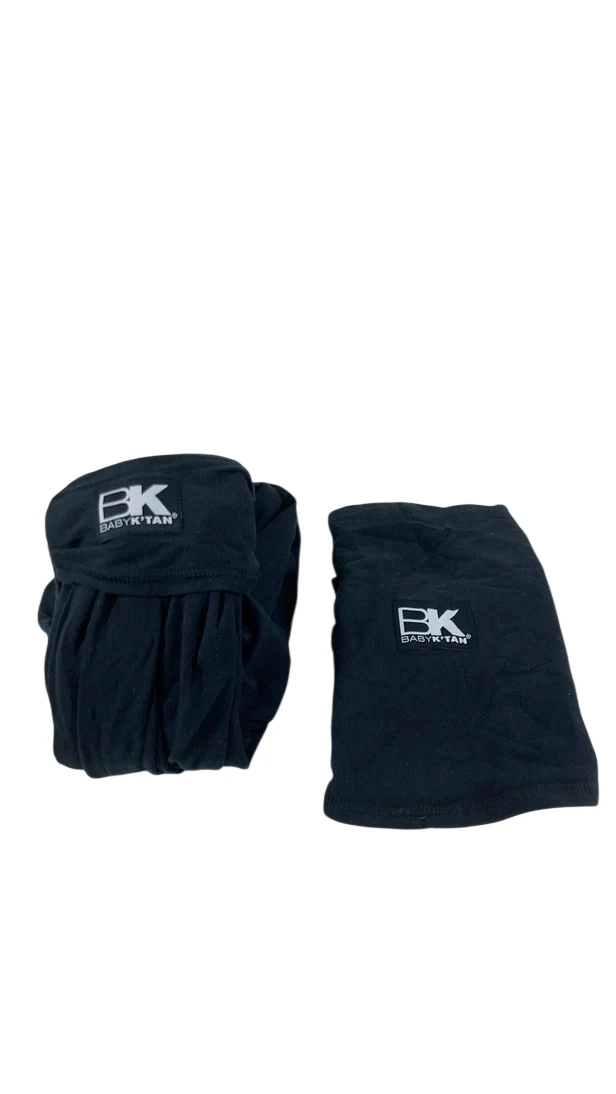 Baby K'tan Baby Carrier, Black, Medium, Original - Image 2