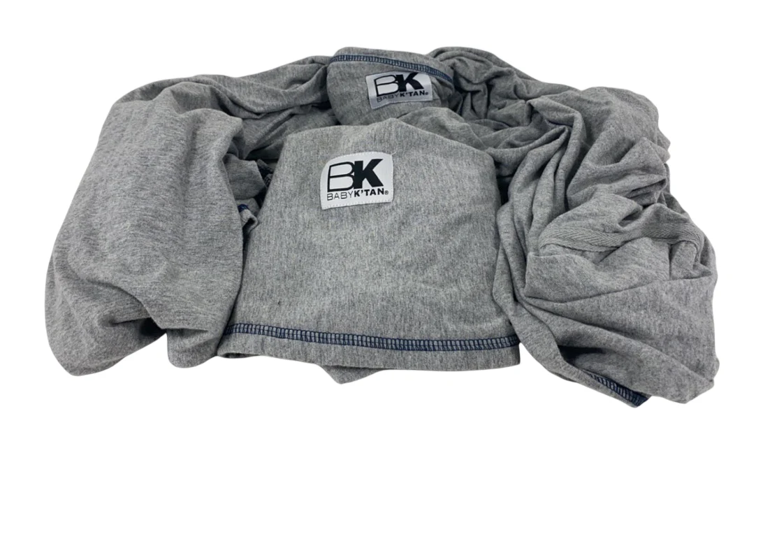 Baby K'tan Baby Carrier, Heather Gray, Medium, Original - Image 2