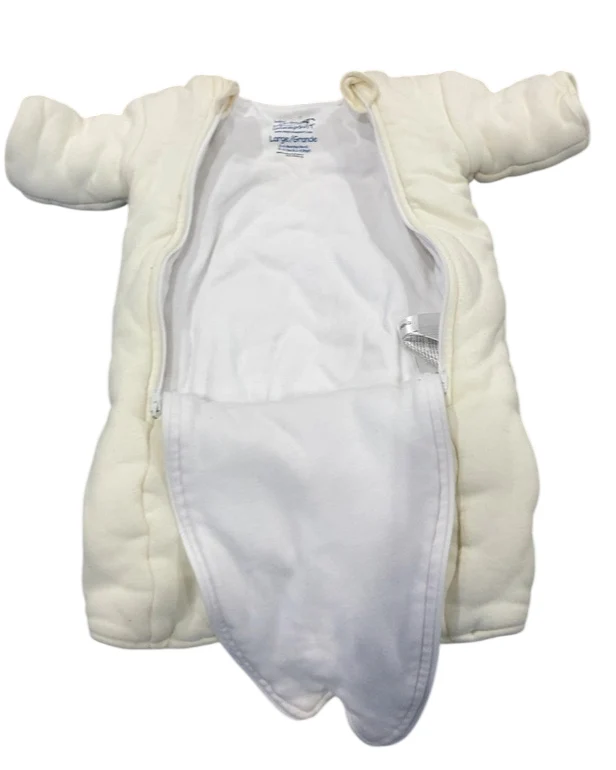 Baby Merlin's Magic Sleepsuit, Cotton, Cream, Large 3-6 Months - Image 2