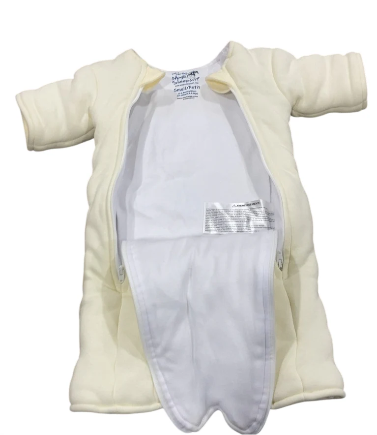 Baby Merlin's Magic Sleepsuit, Cotton, Cream, Small 3-6 Months - Image 2