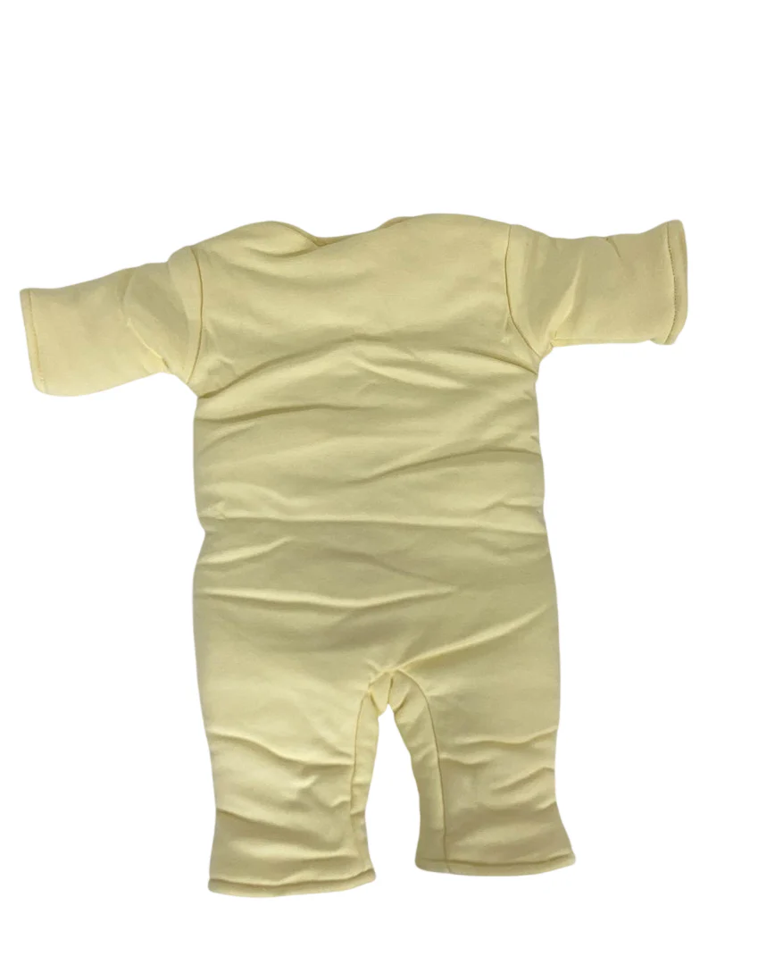 Baby Merlin's Magic Sleepsuit, Yellow, Fleece, Small (12-18lbs) - Image 2