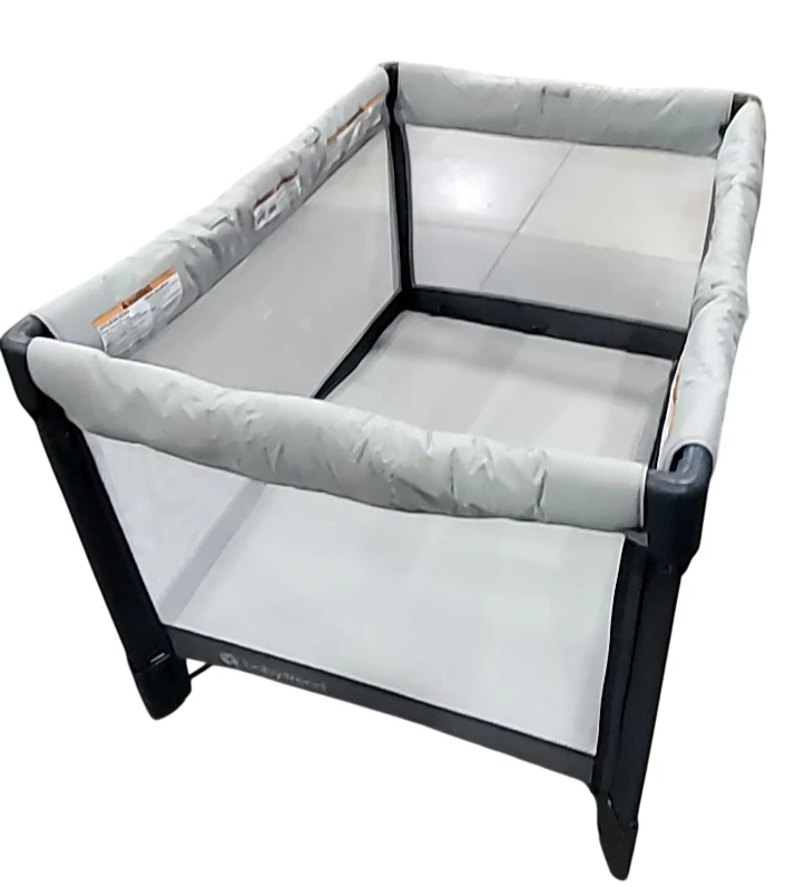 Baby Trend Comet Quick-Fold Playard with Hanging Bassinet, Gray - Image 2