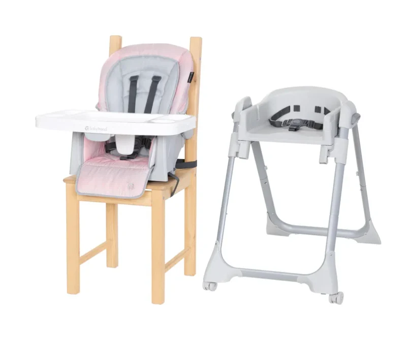 Baby Trend Everlast 7-in-1 High Chair, Pink Stone - Image 4