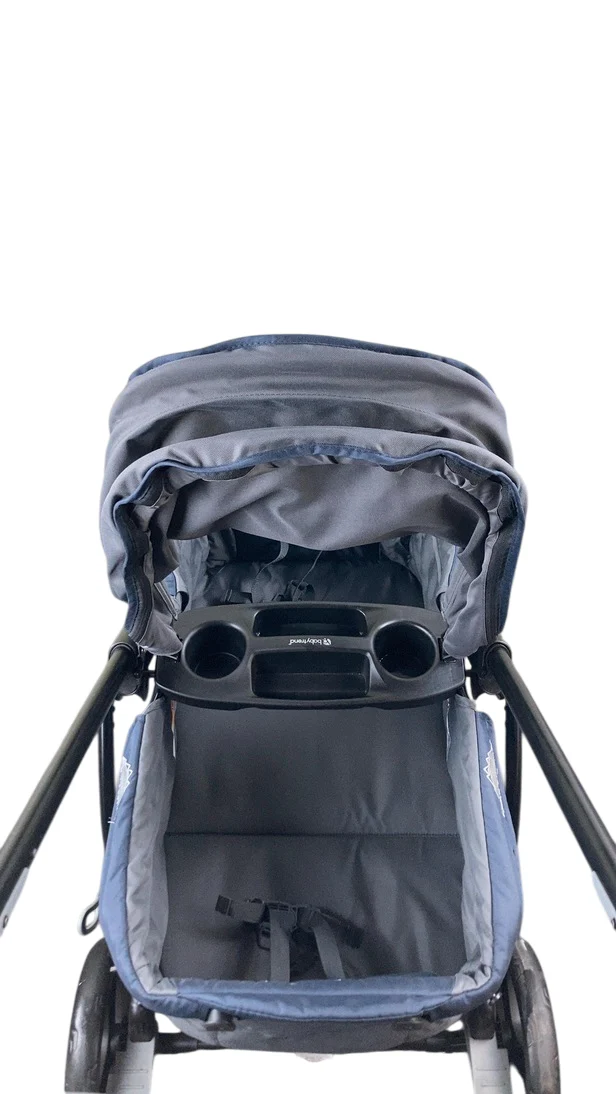 Baby Trend Expedition 2-in-1 Stroller Wagon, 2023, Smokey Navy - Image 5