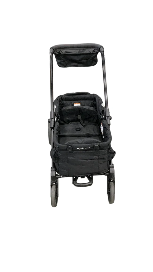 Baby Trend Expedition 2-in-1 Stroller Wagon Plus, Ultra Black, 2025 - Image 3
