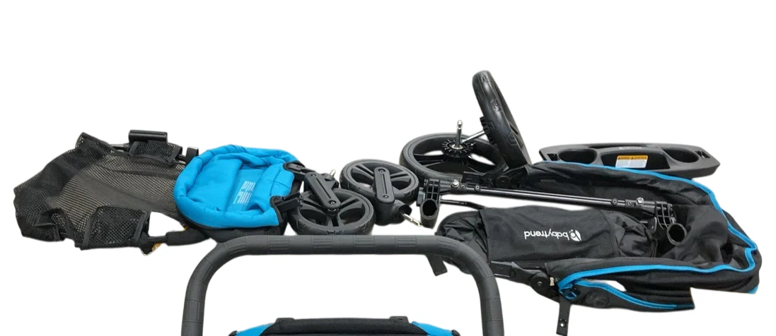 Baby Trend Expedition 2-in-1 Stroller Wagon Plus, Ultra Marine, 2024 - Image 3