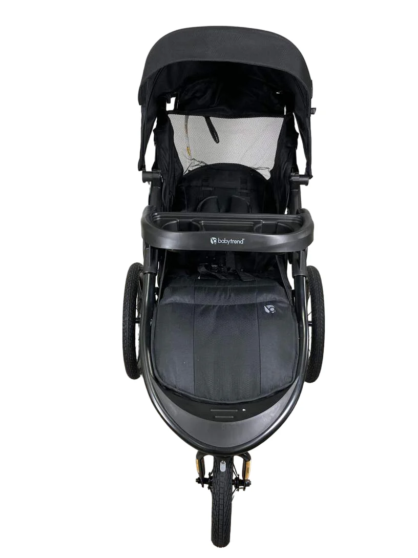 Baby Trend Expedition Race Tec Plus Jogger Stroller, Ultra Black, 2021 - Image 4
