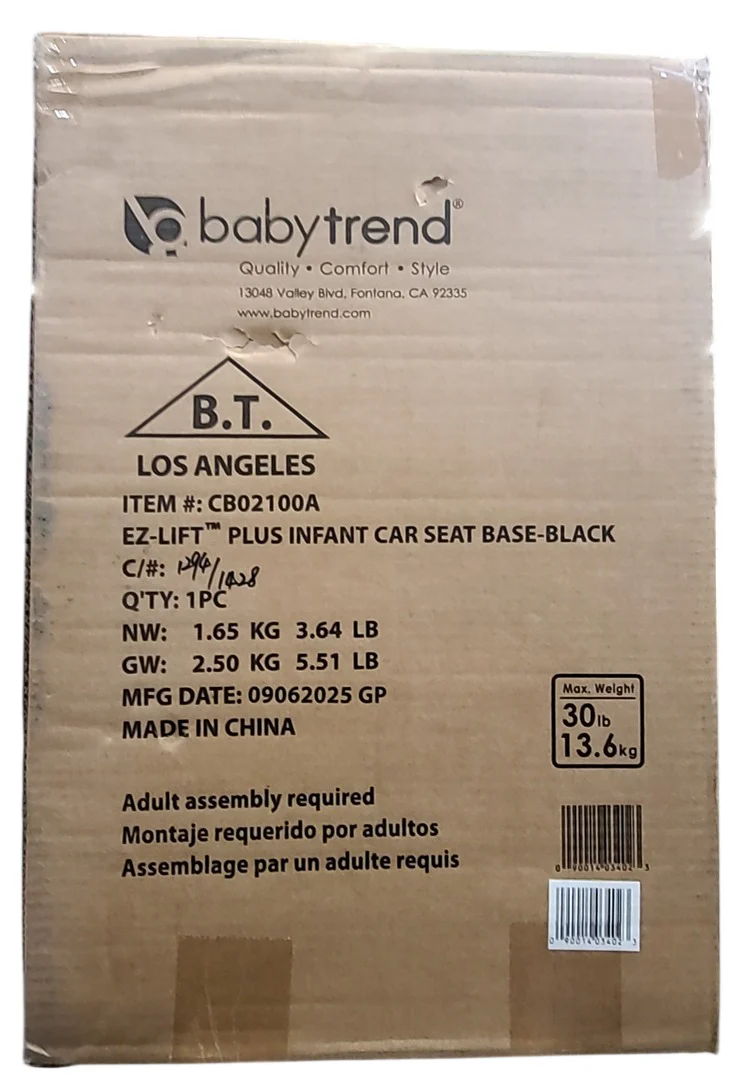 Baby Trend EZ-Lift 35 PLUS Infant Car Seat Base, 2025 - Image 2