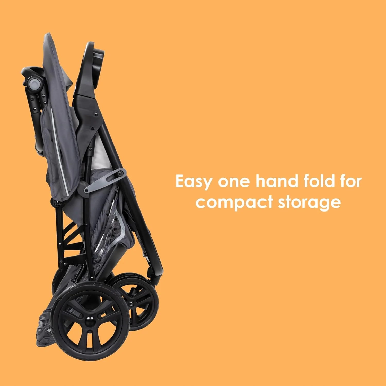 Baby Trend EZ Ride Stroller Travel System, Regular, 2025, Dash Grey - Image 3