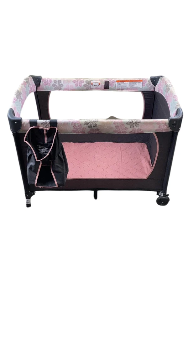 Baby Trend Lil Snooze Deluxe II Nursery Center, Floral Rain - Image 3