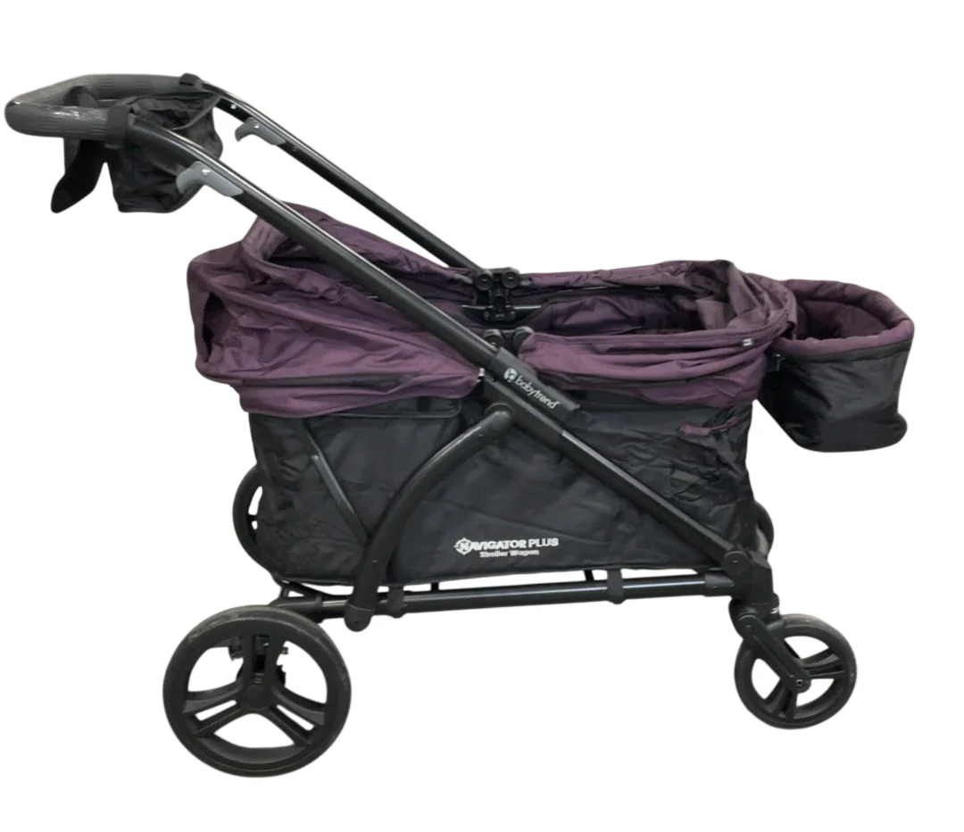 Baby Trend Navigator Plus 2-in-1 Stroller Wagon, 2024, Dash Plum - Image 2