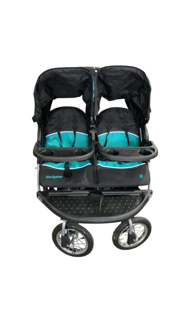 Baby Trend Navigator Double Jogger Stroller, 2025, Regular, Tropic