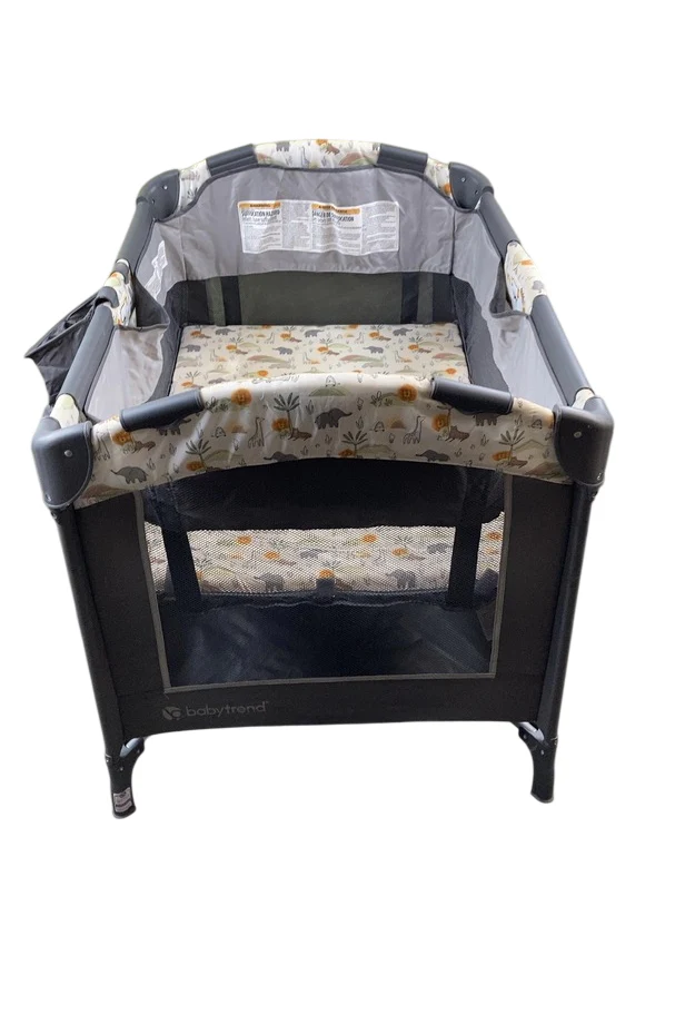 Baby Trend Nursery Center Playard, Animal Jubilee - Image 3