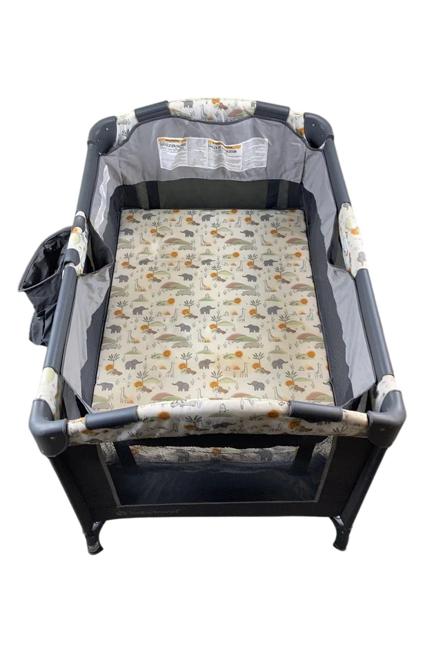 Baby Trend Nursery Center Playard, Animal Jubilee - Image 4