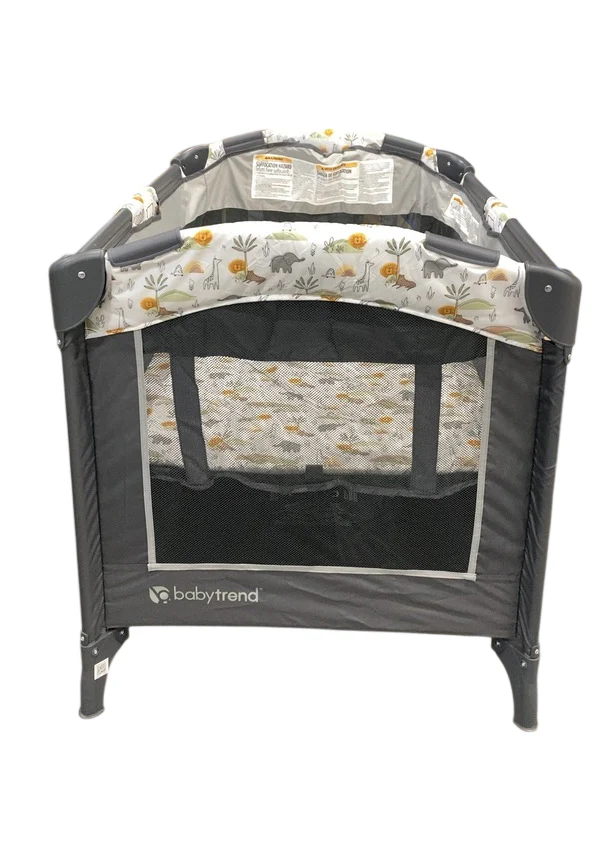 Baby Trend Nursery Center Playard, Animal Jubilee - Image 3