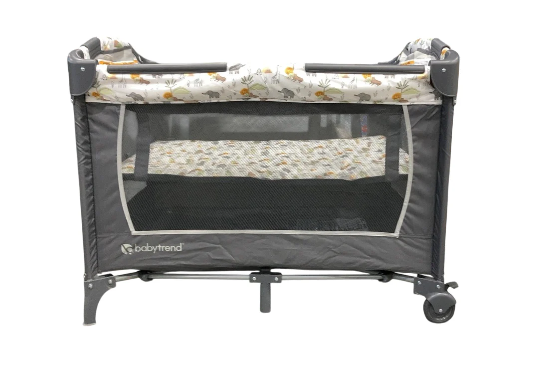 Baby Trend Nursery Center Playard, Animal Jubilee - Image 6