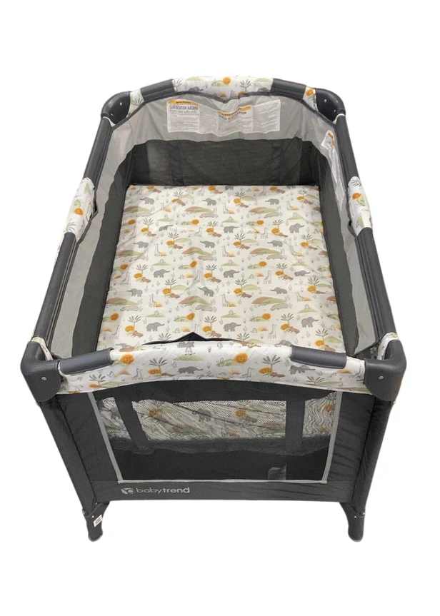 Baby Trend Nursery Center Playard, Animal Jubilee - Image 8