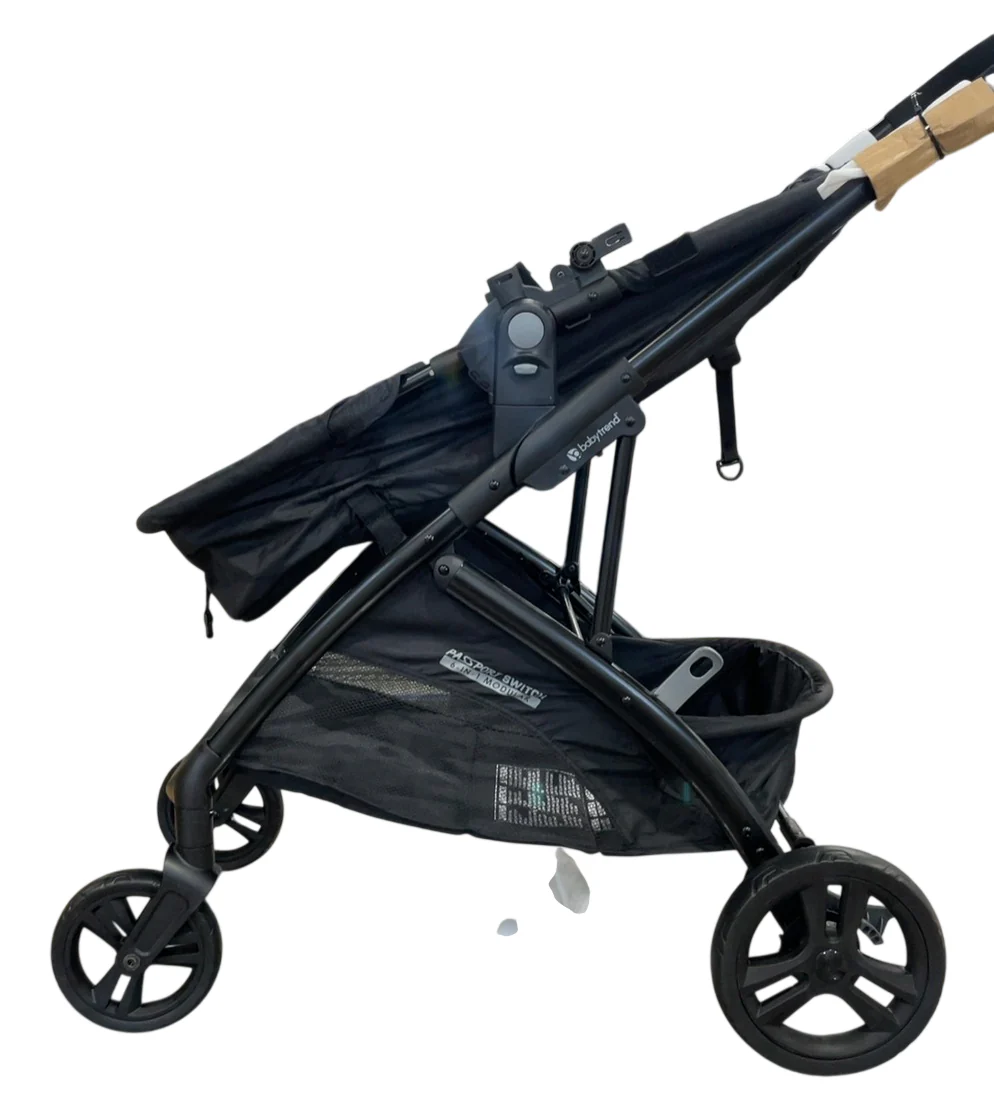 Baby Trend Passport Switch Modular Bassinet Stroller, 2025, Dash black - Image 2