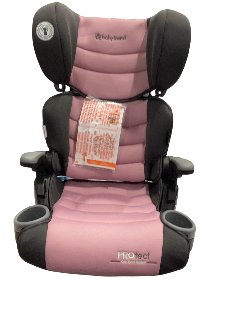 Baby Trend PROtect 2-in-1 Folding Booster Car Seat, 2025, Dash Rose - Image 3