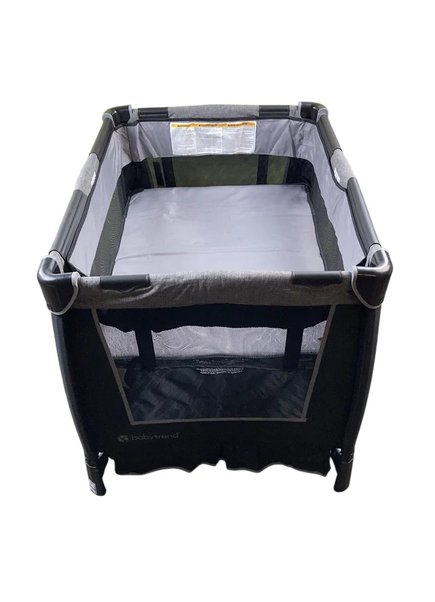 Baby Trend Retreat Twins Nursery Center, Quarry - Image 7