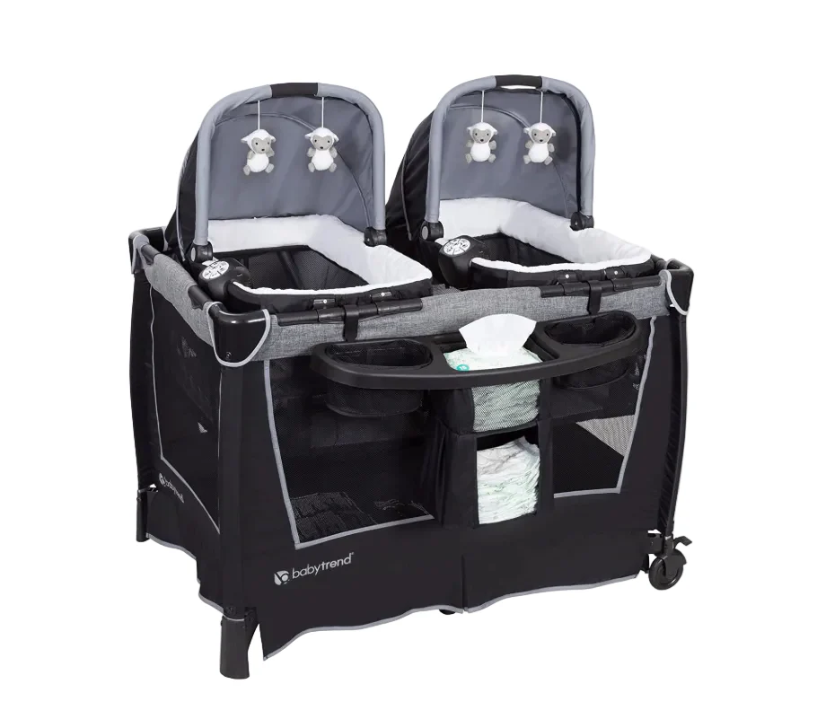 Baby Trend Retreat Twins Nursery Center, Quarry
