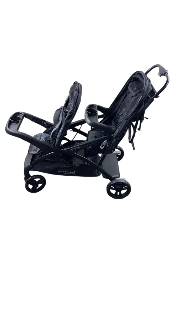 Baby Trend Sit N' Stand Double 2.0 Stroller, 2024, Madrid Black - Image 6