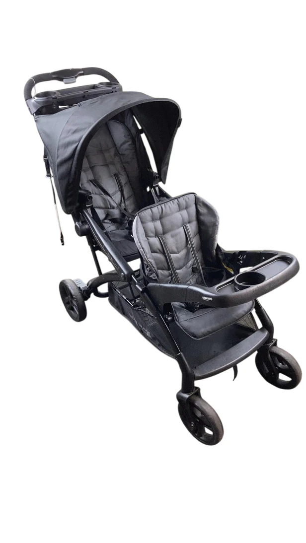 Baby Trend Sit N' Stand Double 2.0 Stroller, 2024, Madrid Black