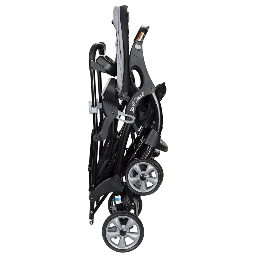 Baby Trend Sit N Stand Ultra Stroller, 2021, Morning Mist - Image 3