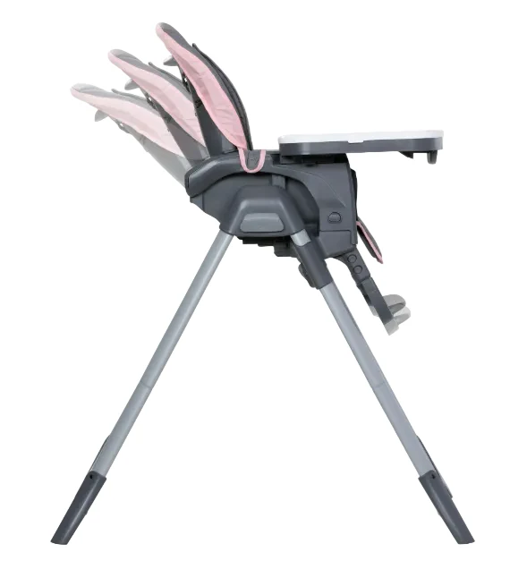 Baby Trend Sit Right High Chair, Cozy Pink - Image 2