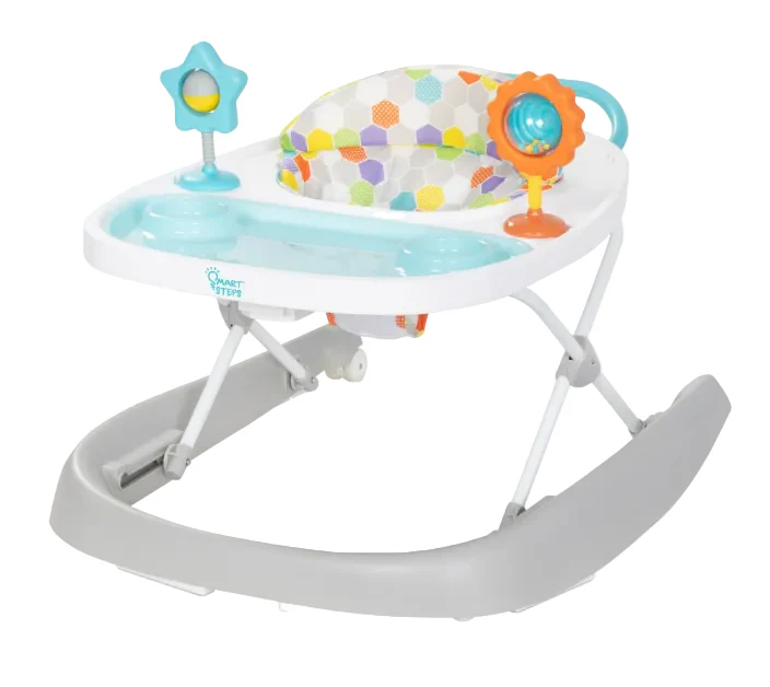 Baby Trend Smart Steps Activity Walker, Hexagon Dots