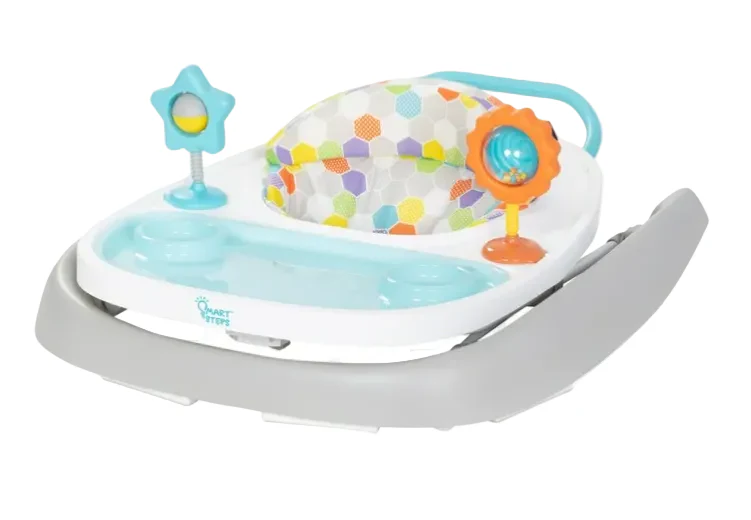 Baby Trend Smart Steps Activity Walker, Hexagon Dots - Image 2