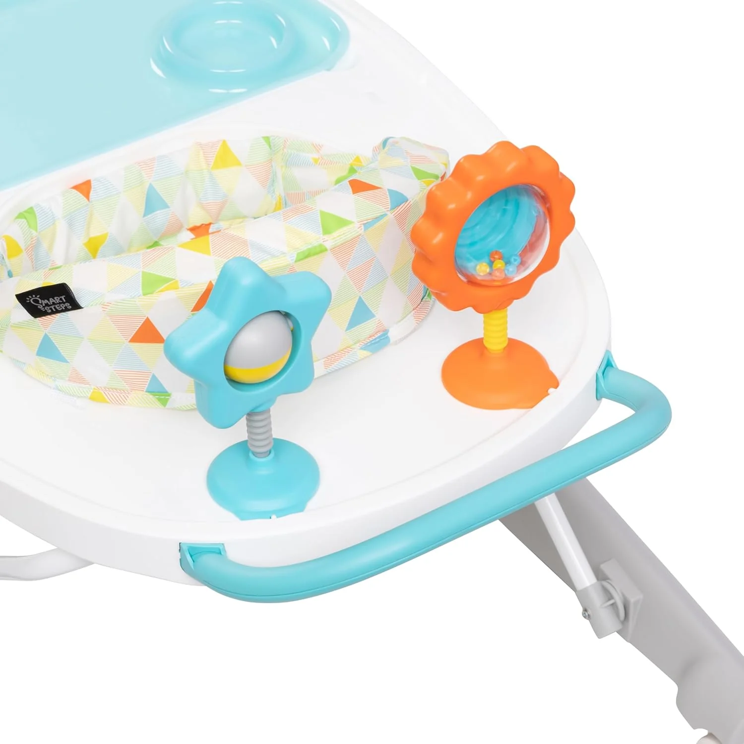 Baby Trend Smart Steps Dine N’ Play 3-in-1 Feeding Walker, Harmony Fun - Image 3