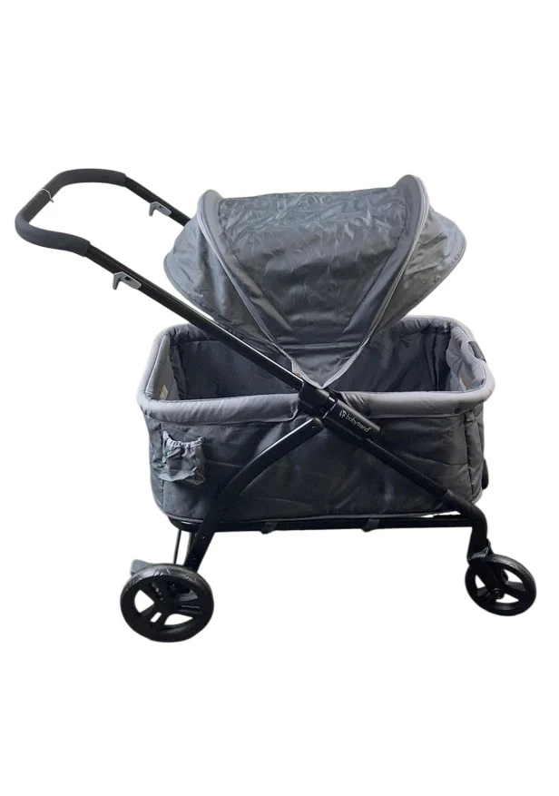 Baby Trend Tour LTE 2-in-1 Stroller Wagon, 2023, Desert Grey - Image 3
