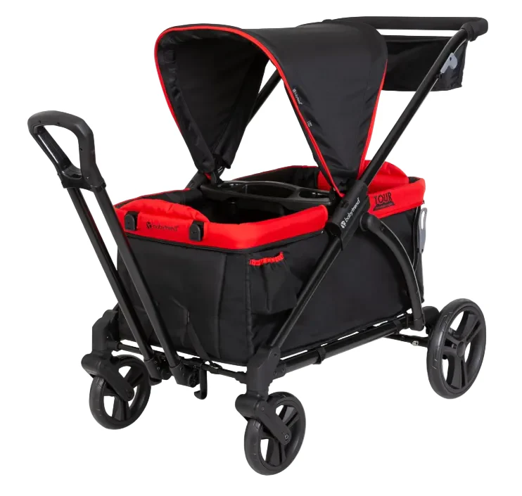 Baby Trend Tour LTE 2-in-1 Stroller Wagon, 2024, Mars Red
