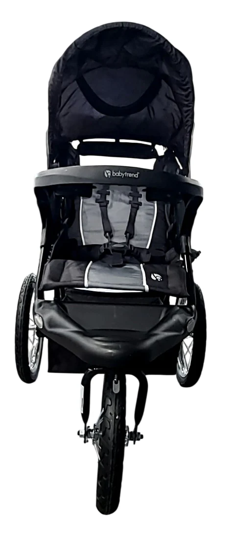 Baby Trend XCEL-R8 PLUS Jogging Stroller with LED Lights, Liberty Grey - Image 2