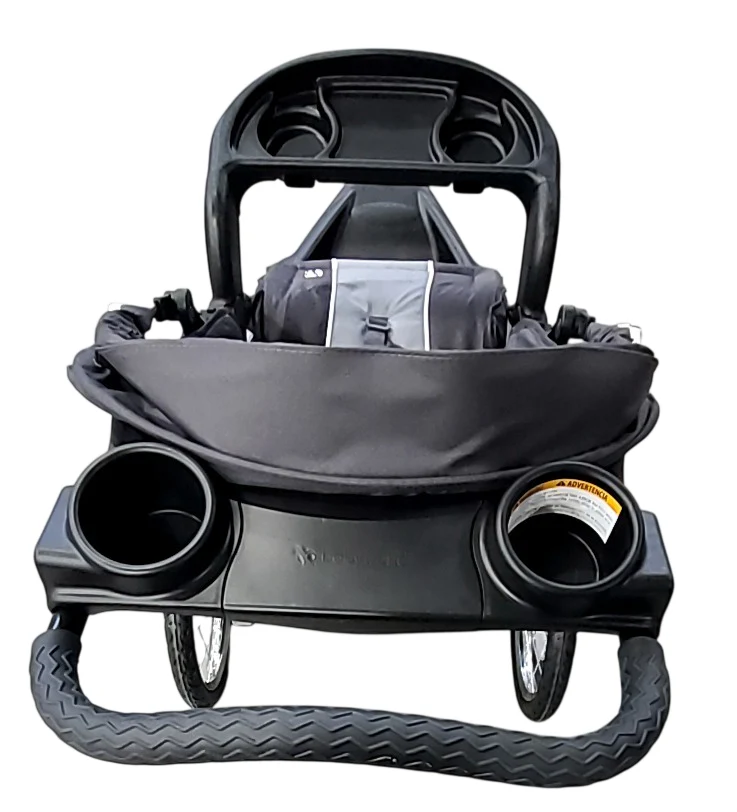 Baby Trend XCEL-R8 PLUS Jogging Stroller with LED Lights, Liberty Grey - Image 4