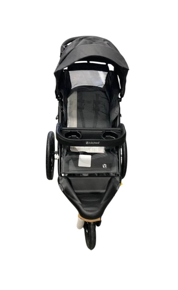 Baby Trend Zero Flat Jogger with LED Lights, 2025, Dash Grey - Image 3