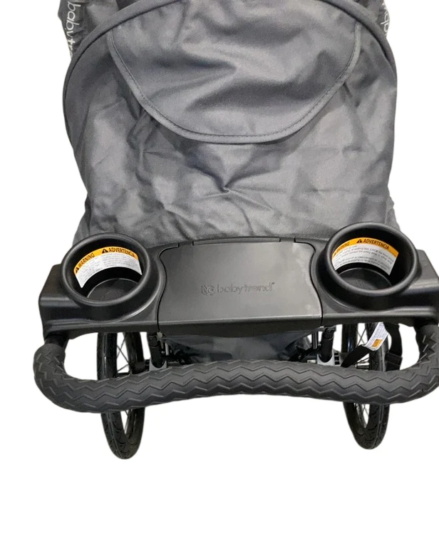 Baby Trend Zero Flat Jogger with LED Lights, 2025, Dash Grey - Image 8