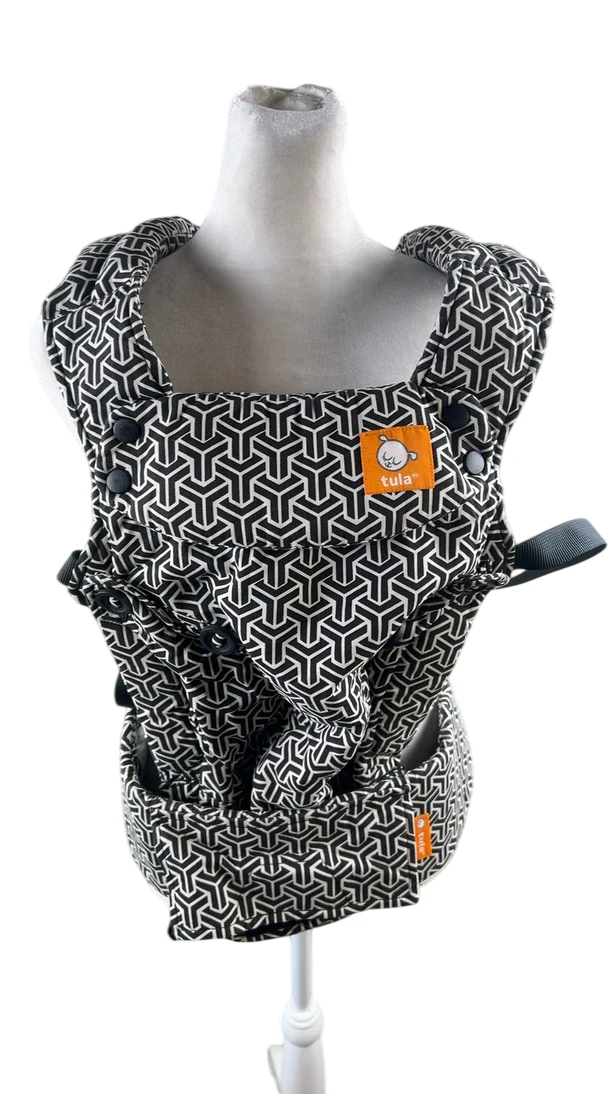 Baby Tula Explore Baby Carrier, Cotton, Forever Black