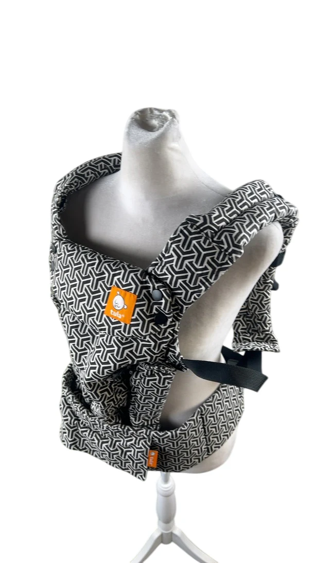 Baby Tula Explore Baby Carrier, Cotton, Forever Black - Image 5