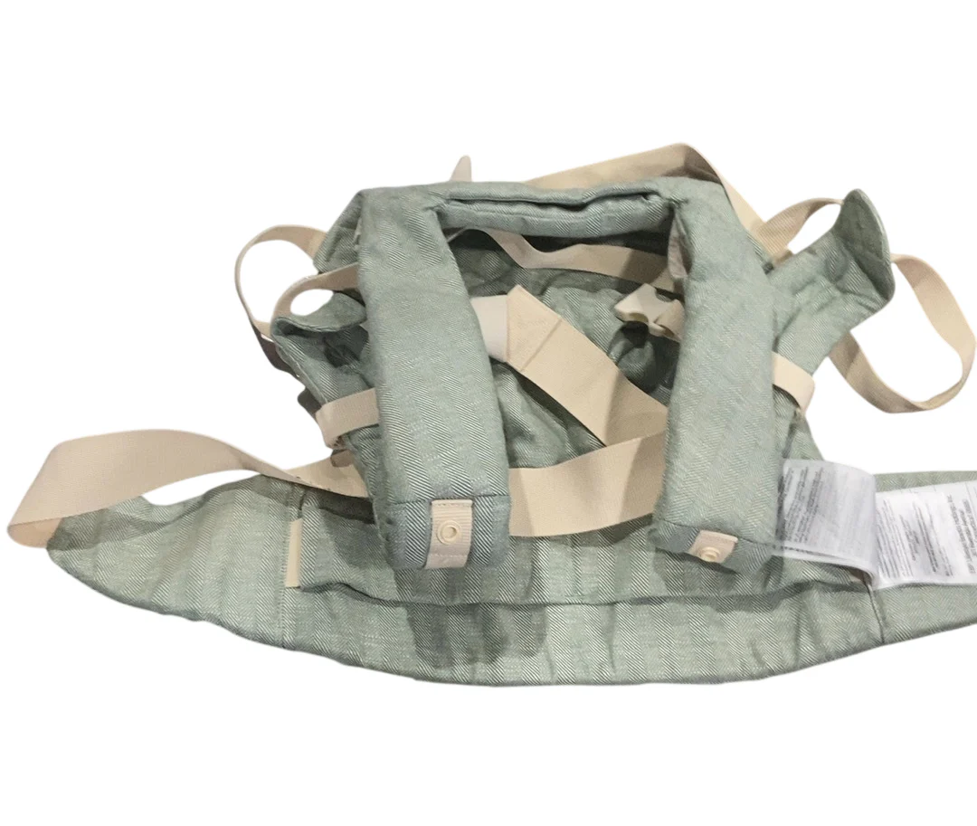 Baby Tula Explore Baby Carrier, Linen, Spruce - Image 3