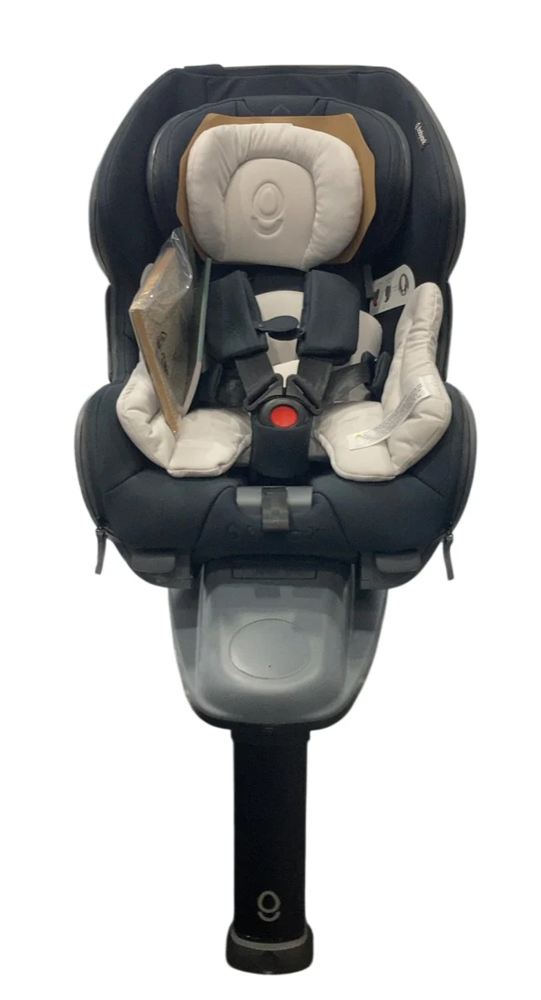 Babyark Premium Convertible Car Seat, 2024, Charcoal Grey / Glacier Ice
