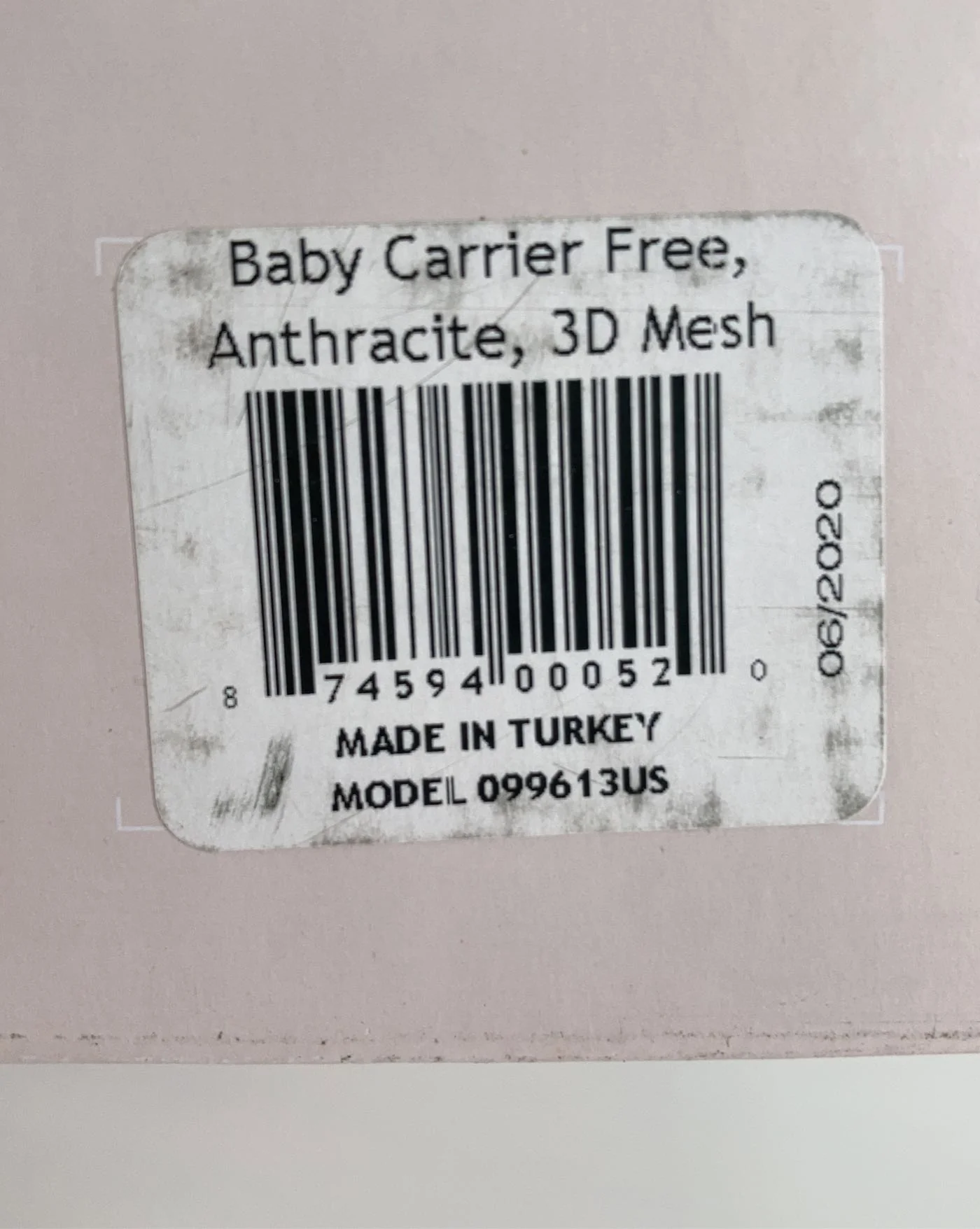 BabyBjorn Baby Carrier Free 3D Mesh, Anthracite - Image 3
