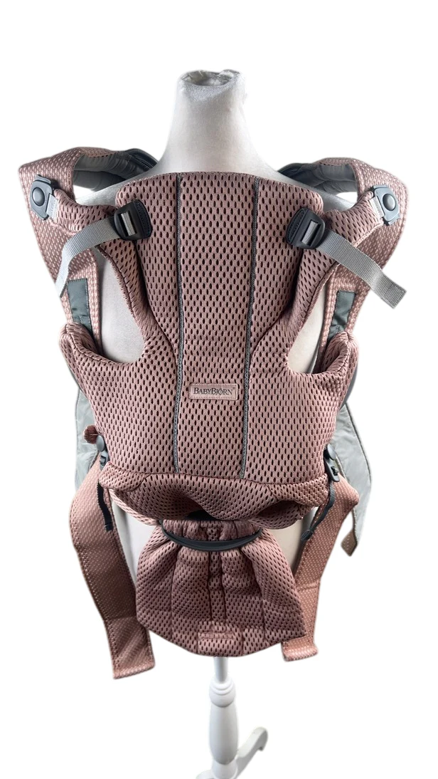 BabyBjorn Baby Carrier Free 3D Mesh, Dusty Pink