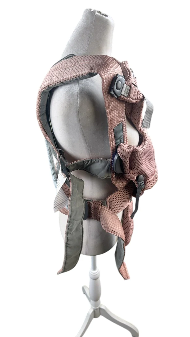 BabyBjorn Baby Carrier Free 3D Mesh, Dusty Pink - Image 2