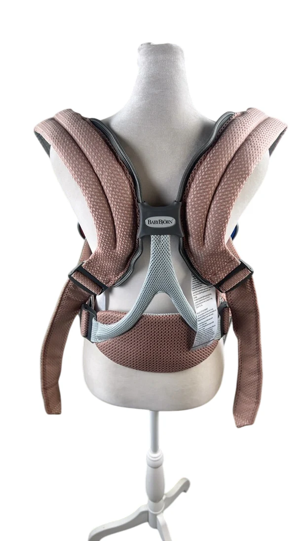 BabyBjorn Baby Carrier Free 3D Mesh, Dusty Pink - Image 3