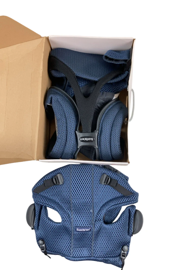 BabyBjorn Baby Carrier Free 3D Mesh, Navy Blue - Image 2