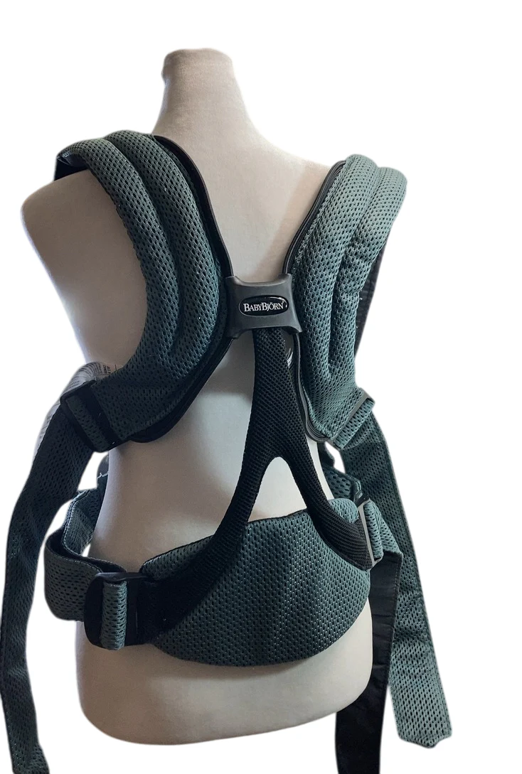 BabyBjorn Baby Carrier Free 3D Mesh, Sage Green - Image 3